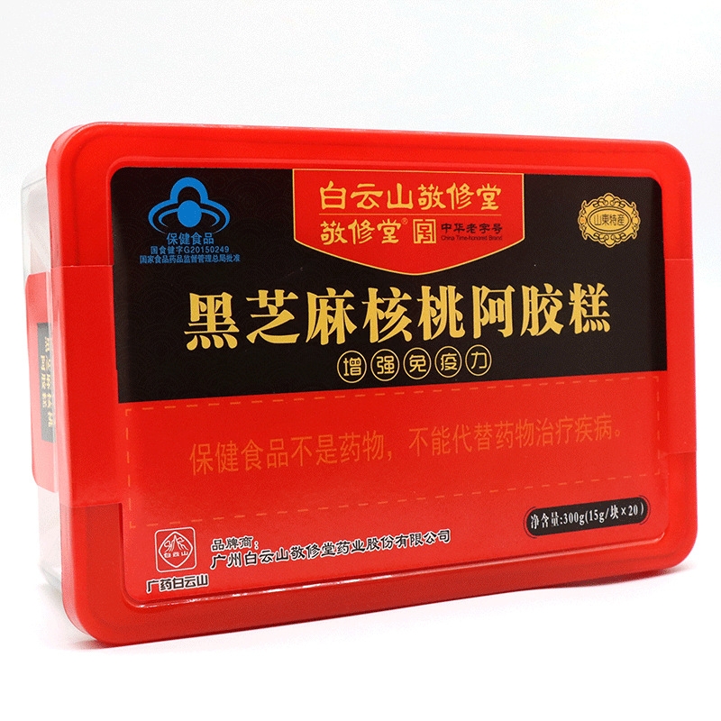 黑芝麻核桃阿膠糕
